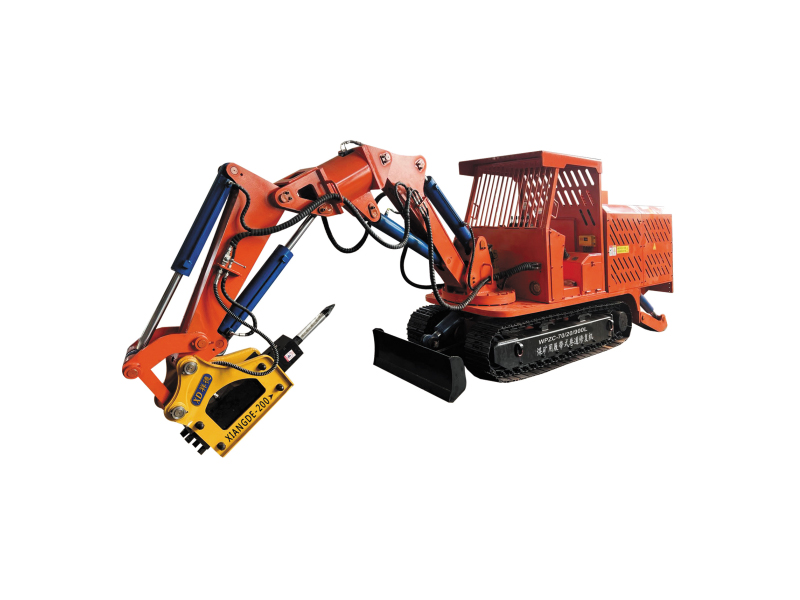  Crawler-type tunnel repair machine